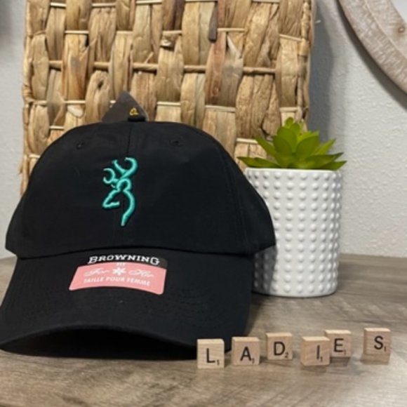 Browning Brand Ladies Ball Cap Black‎ - Picture 1 of 5